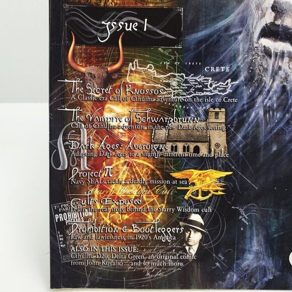 H.P. Lovecraft's World of Cthulhu Call RPG Magazine Issue #1 Pegasus August 2004 - Picture 8 of 9